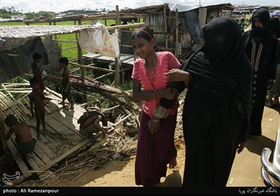 کمپ آوارگان میانمار