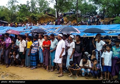 کمپ آوارگان میانمار
