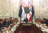 معاون اول رئیس دفتر حماس با لاریجانی دیدار کرد