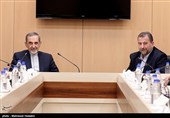 دیدار صالح العاروری معاون اسماعیل هنیه رئیس دفتر سیاسی جنبش حماس با علی اکبر ولایتی مشاور امور بین الملل مقام معظم رهبری و عضو مجمع تشخیص مصلحت نظام