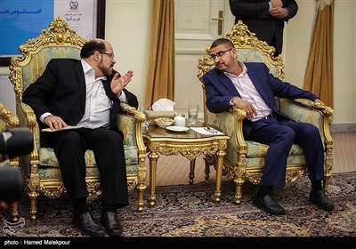 دیدار معاون دفتر سیاسی حماس با علی شمخانی