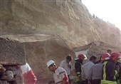 رانش کوه در منطقه منبع‌آب اهواز به روایت تصویر