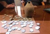 15 قطعه سکه تاریخی در روانسر کشف شد