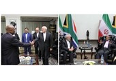 Iranian FM Meets with South African President Zuma