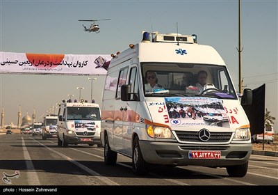 Iran Dispatches Medical Convoy to Iraq for Arbaeen