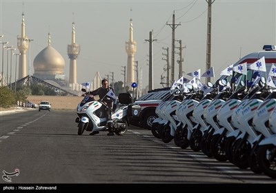 آئین اعزام و بدرقه کاروان بهداشت و درمان اربعین حسینی