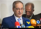 کنفرانس خبری فیصل مقداد قائم مقام وزیر خارجه سوریه