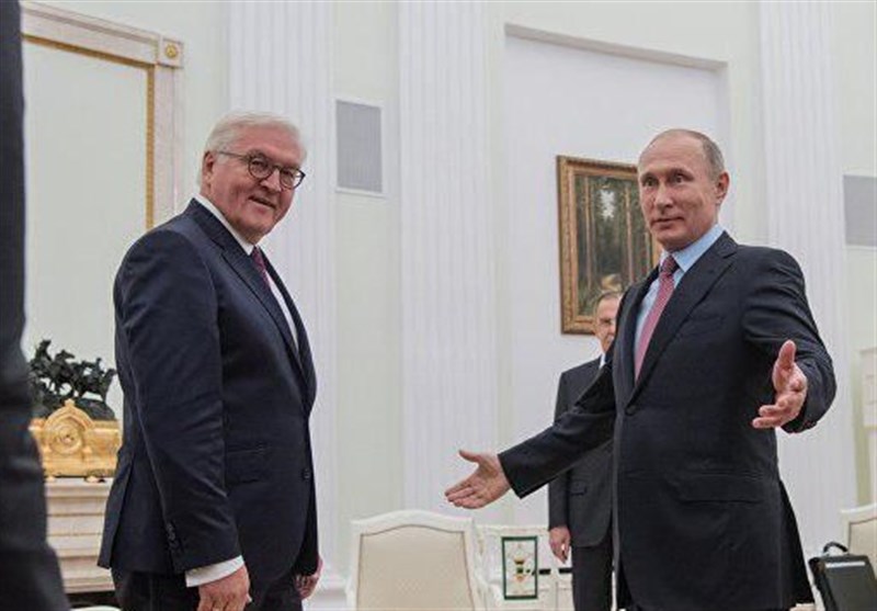 پوتین: مواضع روسیه و آلمان در مسائل بین المللی بسیار نزدیک است