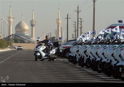 ایران؛ اربعین حسینی کیلئے طبی عملہ کی رخصتی کے مراسم