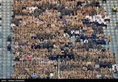 سربازان حاضر در ورزشگاه آزادی
