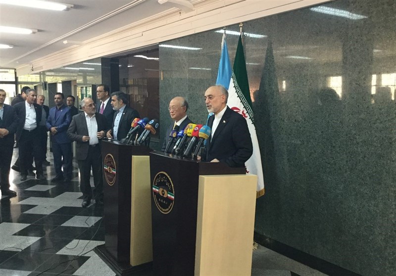 صالحی: ایران از گزارش‌های آژانس رضایت دارد/ آمانو با روحانی مسائل جدی‌تری را بررسی می‌کند