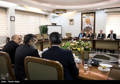 IAEA's Chief Amano Meets AEOI Chief Salehi in Tehran