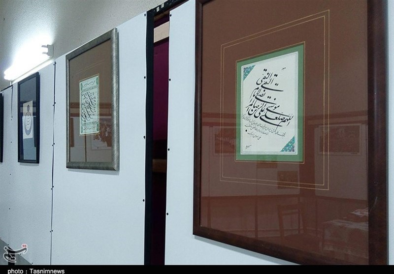 برپایی نمایشگاه آثار خوشنویسی در رشت + تصاویر