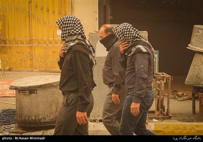 Dust Storm Blankets Iraq’s Holy Najaf