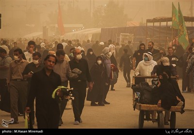 Dust Storm Blankets Iraq’s Holy Najaf