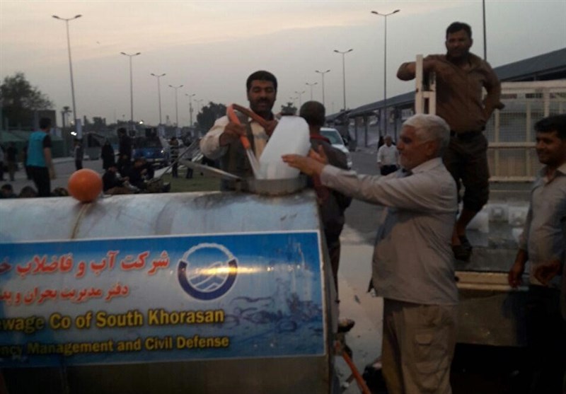 سنگ‌تمام خراسان جنوبی برای زائران اربعین