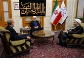 آغاز جلسه لاریجانی روحانی لاریجانی