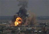 حمله هوایی رژیم صهیونیستی به جنوب نوار غزه