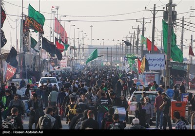 خروج زائران اربعین حسینی از مرز شلمچه