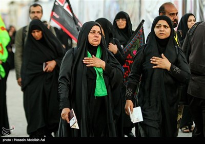 خروج زائران اربعین حسینی از مرز شلمچه