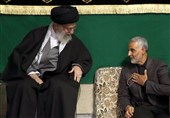 امام خامنه‌ای درگذشت پدر سردار حاج قاسم سلیمانی را تسلیت گفتند