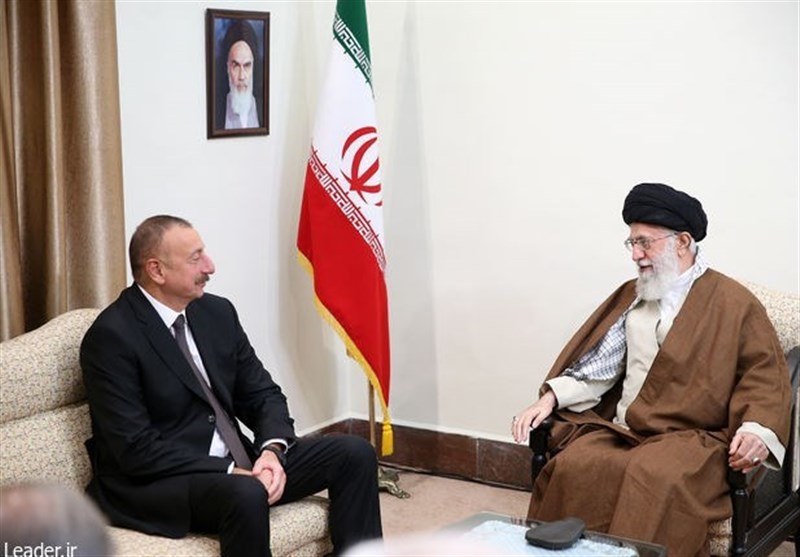 رئیس‌جمهور آذربایجان با امام خامنه‌ای دیدار کرد
