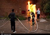 آتشسوزی در کارخانه فشفشهسازی بروجن/ یک نفر کشته و 8 نفر مصدوم شدند