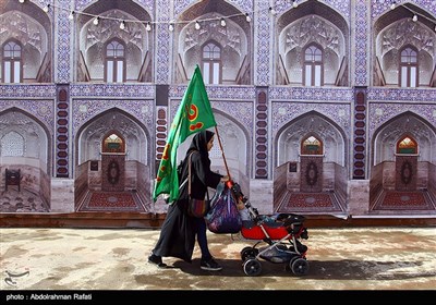 خروج زوار اربعین الامام الحسین (ع) من معبر مهران