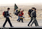 خروج زائرین اربعین حسینی از مرز مهران
