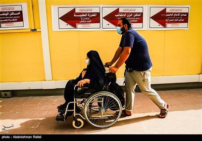 Shiite Pilgrims in Imam Ali Shrine in Najaf ahead of Arbaeen