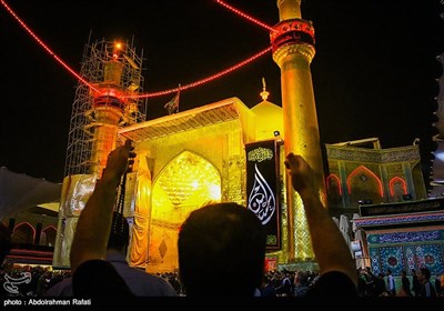 Shiite Pilgrims in Imam Ali Shrine in Najaf ahead of Arbaeen