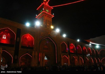 Shiite Pilgrims in Imam Ali Shrine in Najaf ahead of Arbaeen