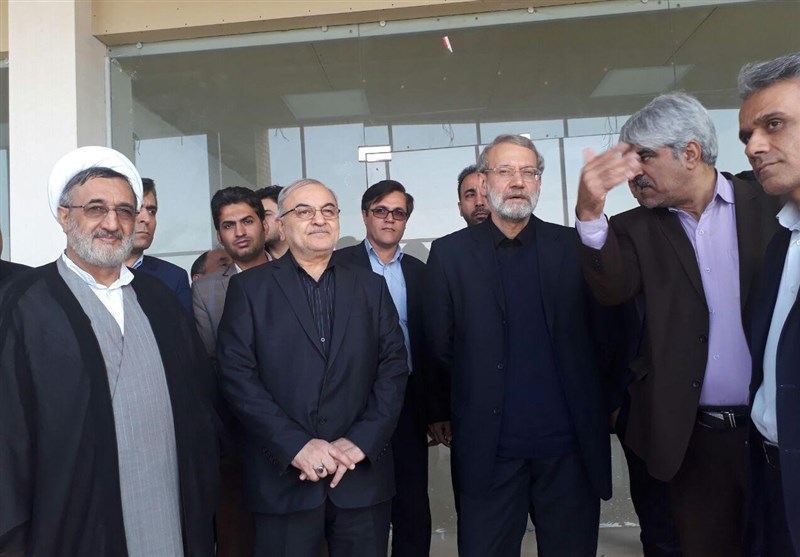 رئیس مجلس شورای اسلامی از روند ساخت نمایشگاه دائمی فرش دستباف قم بازدید کرد