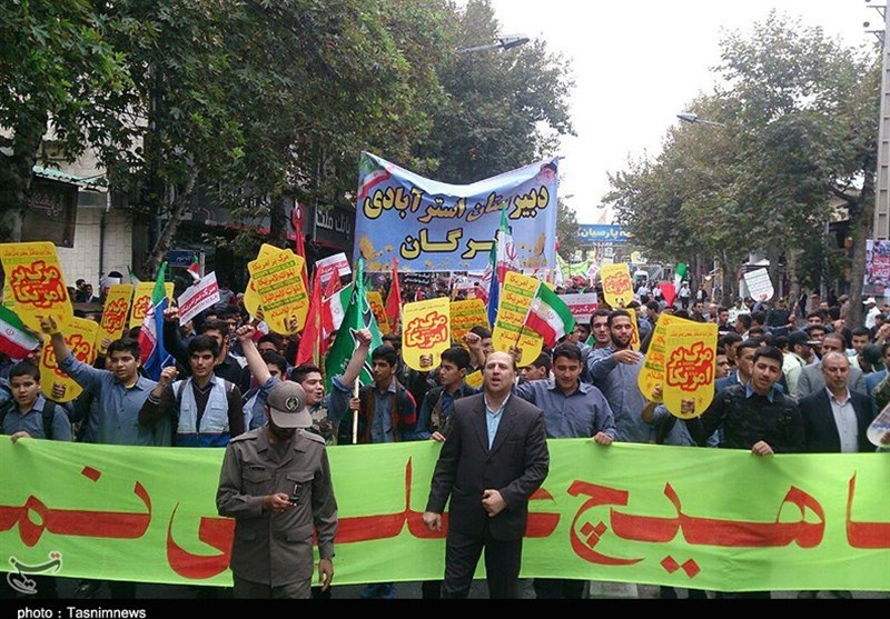 فریاد استکبارستیزی مردم استان گلستان به روایت تصویر