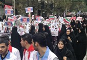 فریاد استکبارستیزی مردم در شهرستان‌های استان تهران طنین‌انداز شد