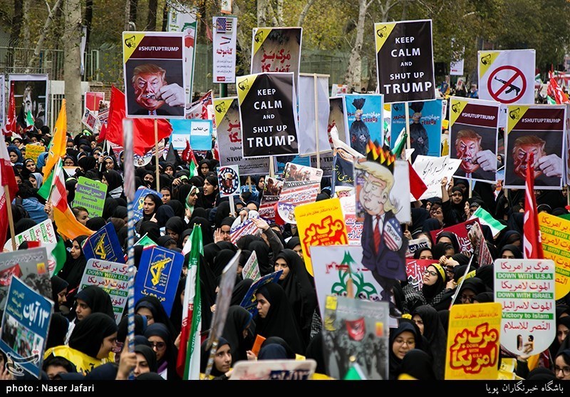 راهپیمایی 13 آبان در سراسر استان البرز آغاز شد
