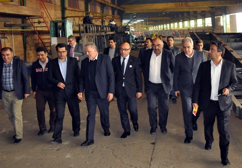 هیئت تجاری آلمان از توانمندی‌های صنعتی آذربایجان غربی بازدید کرد