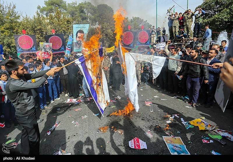 Iranians Condemn US Arrogant Policies in Nationwide Rallies (+Photos)
