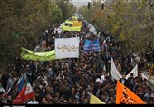 راهپیمایی 13 آبان در شهرستان‌های آذربایجان شرقی از دریچه لنز دوربین
