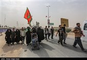پیاده روی زائران اربعین حسینی