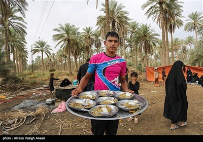 مسیرة زوار اربعین الامام الحسین (ع)