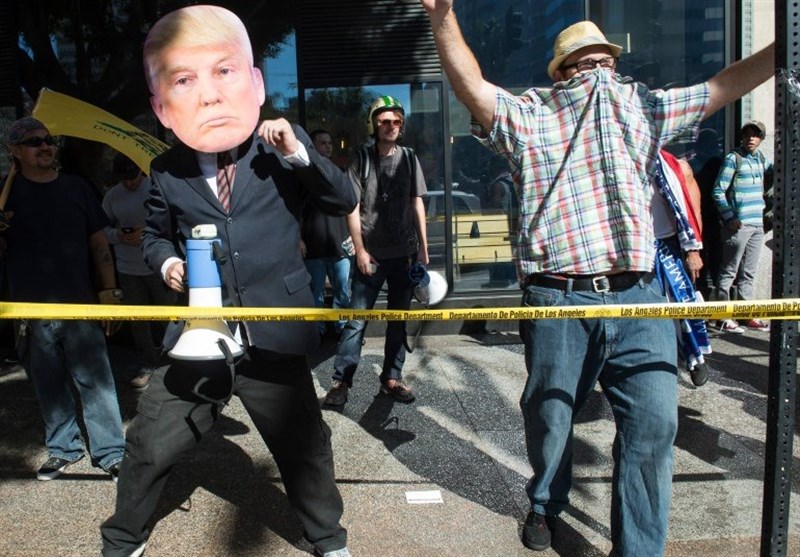 Anti-Trump Protesters Stage March in US Cities (+Photo)