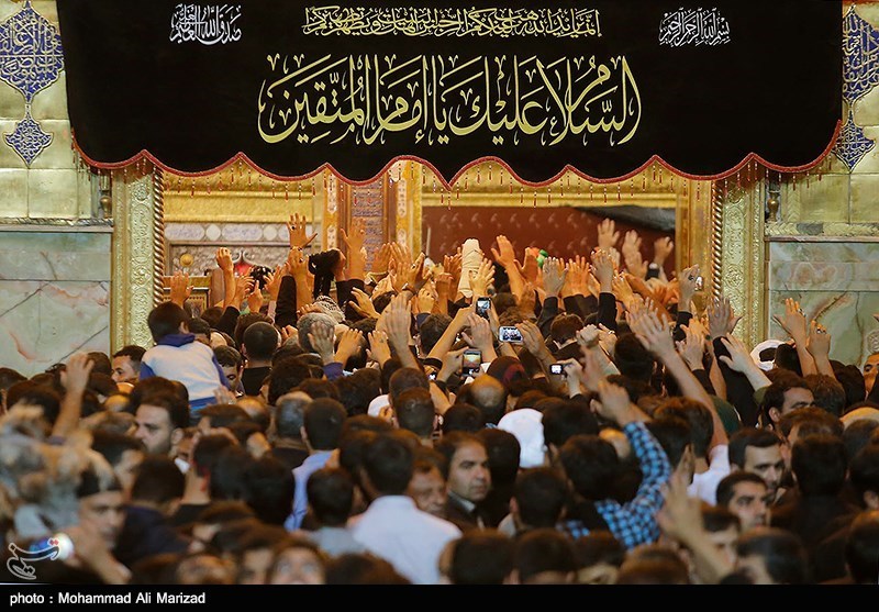 سیل انبوه عزاداران حسینی در &quot;حرم امام علی(ع)&quot; +تصاویر و فیلم های اختصاصی