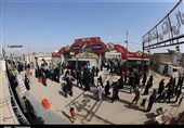 رئیس سازمان بهزیستی از موکب شهدای کارگر وزارت تعاون در مرز مهران بازدید می‌کند
