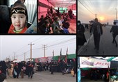 مهاجرین با پای جان راهی مرز شلمچه شدند/حضور پررنگ زوار افغانستانی اربعین در دومین سال اعزام قانونی+تصاویر