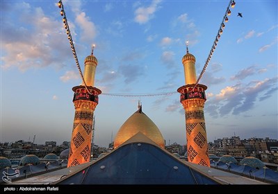 حرم أبو الفضل العباس(ع) على اعتاب اربعین الامام الحسین (ع)