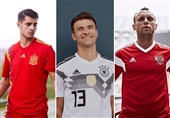 فیلم/ فرایند طراحی پیراهن‌های جام جهانی 2018