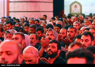 اربعین حسینی کے موقع پر حرم حضرت عباس کے مناظر
