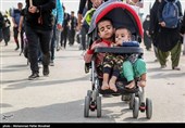 حضور کودکان در پیاده روی اربعین حسینی