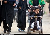 حضور کودکان در پیاده روی اربعین حسینی